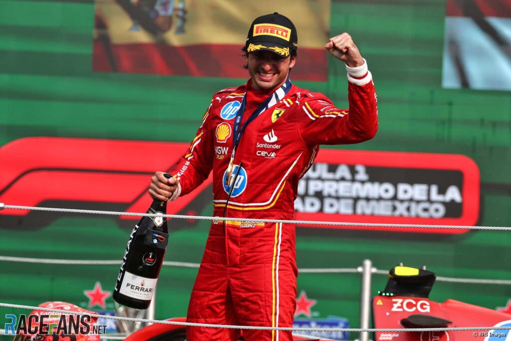 2024 m. Formulė 1 vairuotojo reitingas Nr. 5: Sainz ·