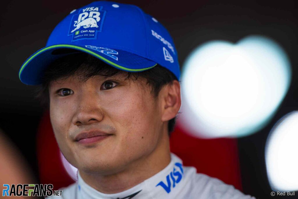 2024 m. Formulės 1 pilotų reitingas #12: Yuki Tsunoda ·