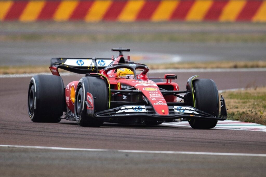 Du elementai „Ferrari“ sutelks dėmesį į antrąjį Hamiltono testą