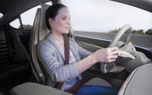 Nematomas biometrijos jutimo ekrano monitorius