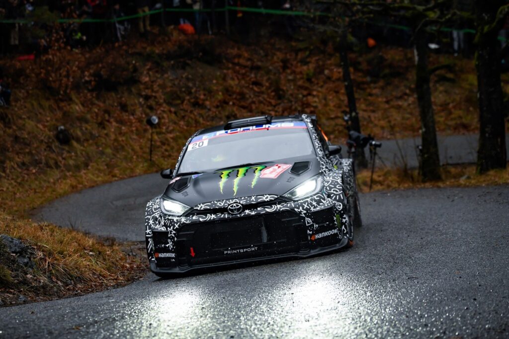 Solbergas buvo nubaustas už driftą Monako GP trasoje per WRC