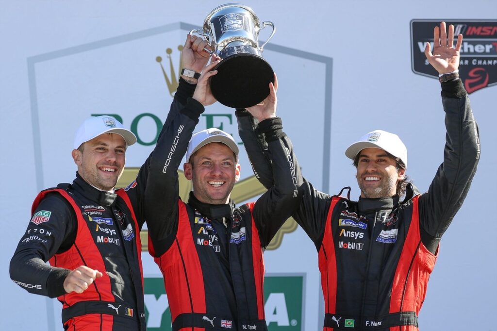 Tandy pirmasis laimėjo bendrąją pergalę Le Mano, Niurburgringo, Daytona 24