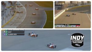 „Indy Autonomous Challenge“ pasiekė pirmąjį pasaulyje kelių automobilį