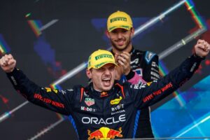 Lambiase vaidmuo naudojo „Verstappen“ Brazilijos pergalę