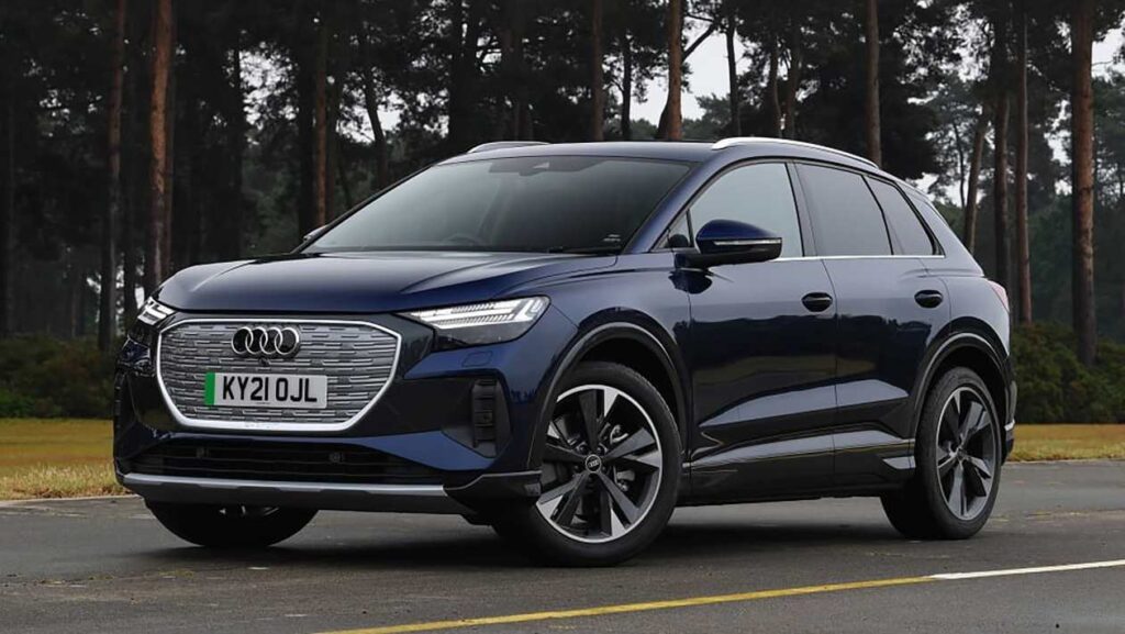 Naudotas „Audi Q4 E-Tron“ (2021-Datos) Pirkėjo vadovas: aukštos kokybės ir