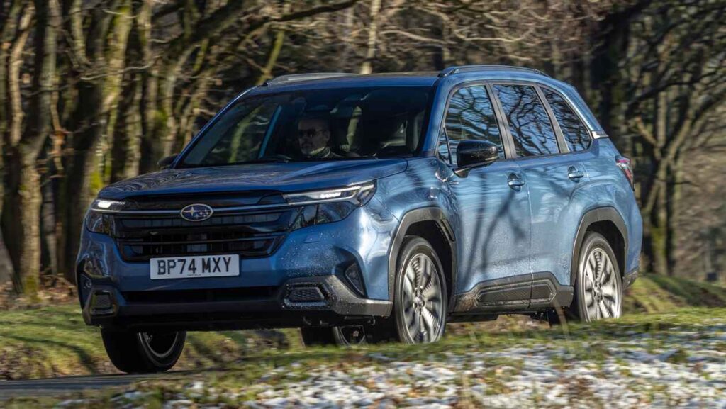 Naujasis „Subaru Forester UK 2025“ - nuotraukos