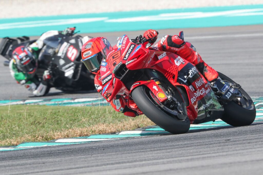 Pagrindiniai „Sepang MotoGP“ testo pasirinkimai
