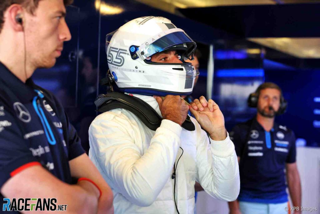 Sainzas paaiškina, kas privertė jį „įsimylėti“ su Williamsu · f1