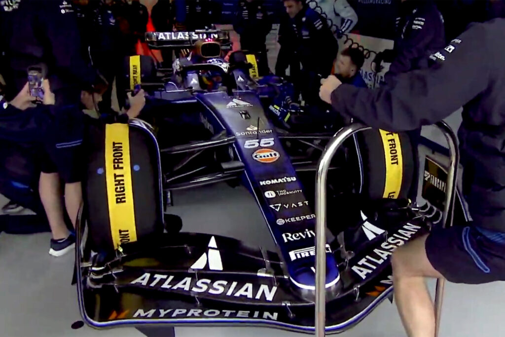 „Williams“ atskleidžia naują „F1“ automobilį 2025 m.