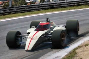 „Indycar“ vairuotojas stumia koncepciją be sparno ir daugiau · lenktynių.