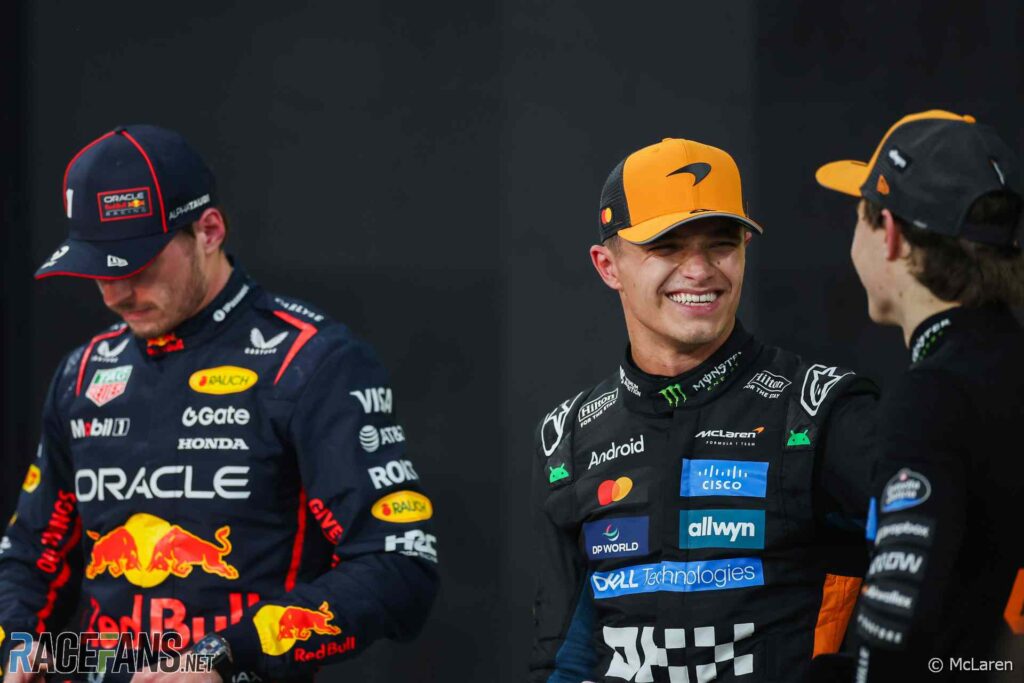 Norrisas „privertė save patikėti, kad galiu prilygti bet kam“ F1